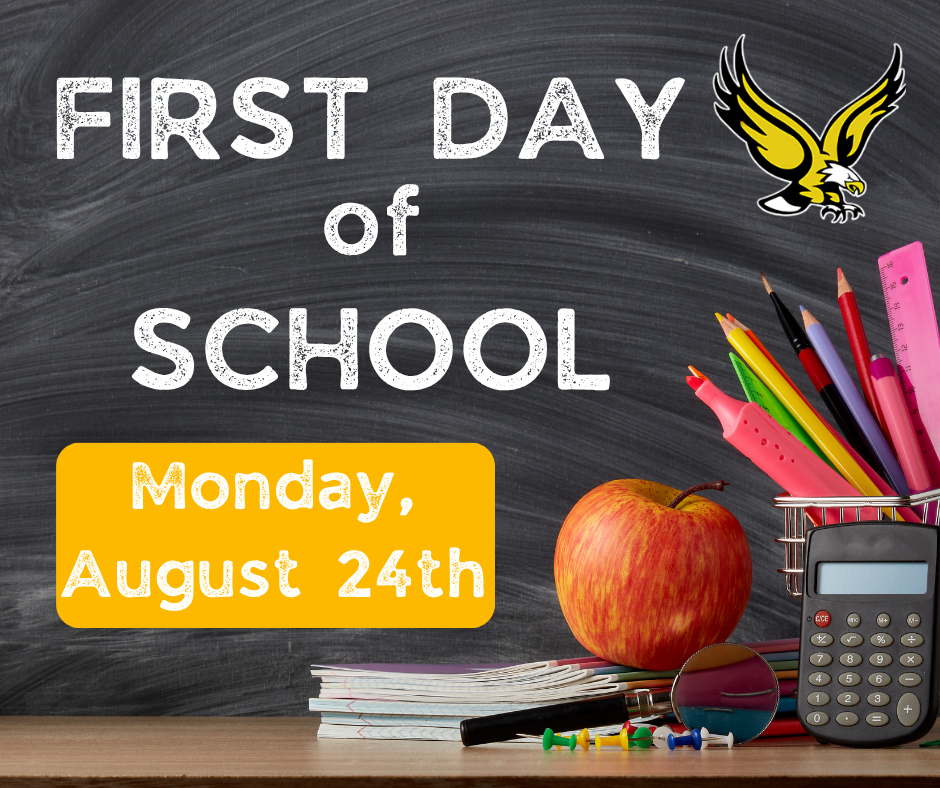 We are excited for the first day of school!