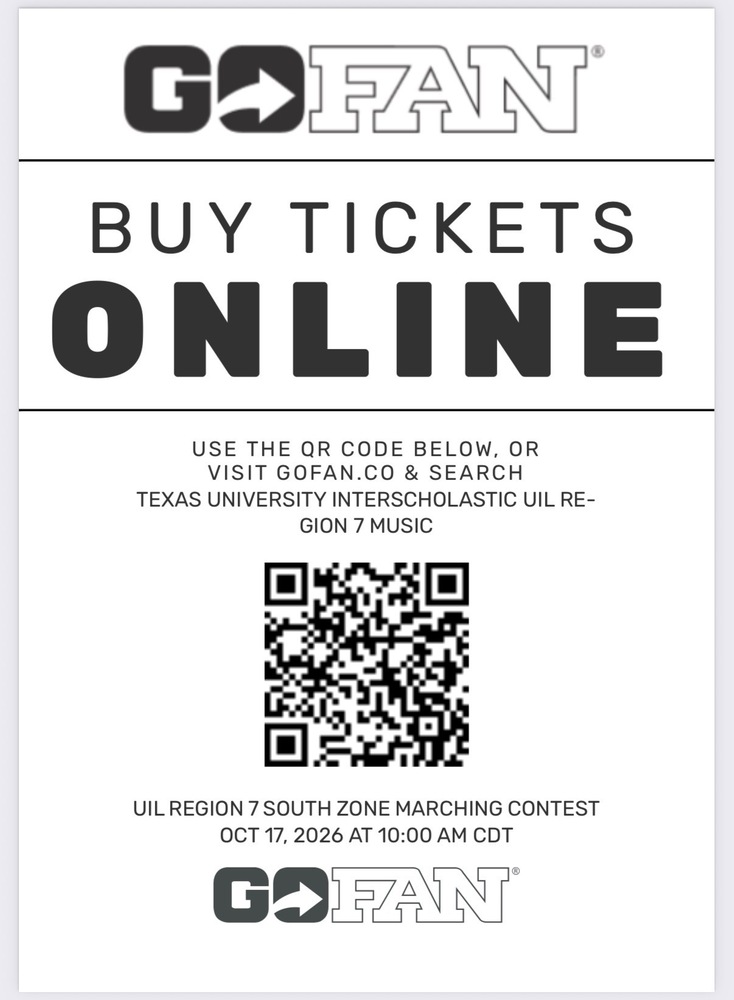 Marching Contest Tickets QR code