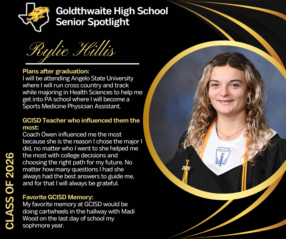 Senior Rylie Hillis