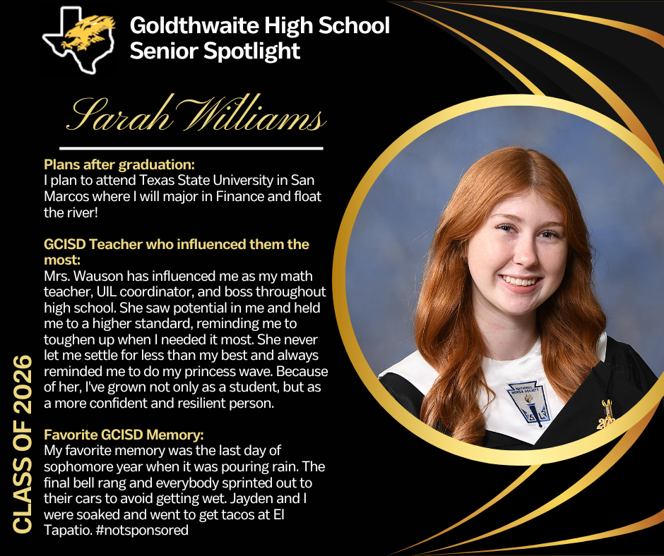 Senior Sarah Williams
