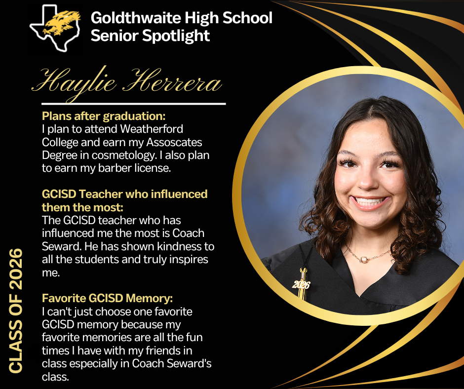Senior Haylie Herrera