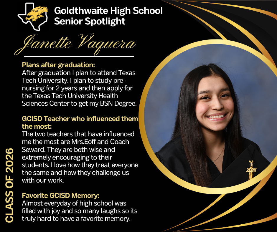 Senior Janette Vaquera