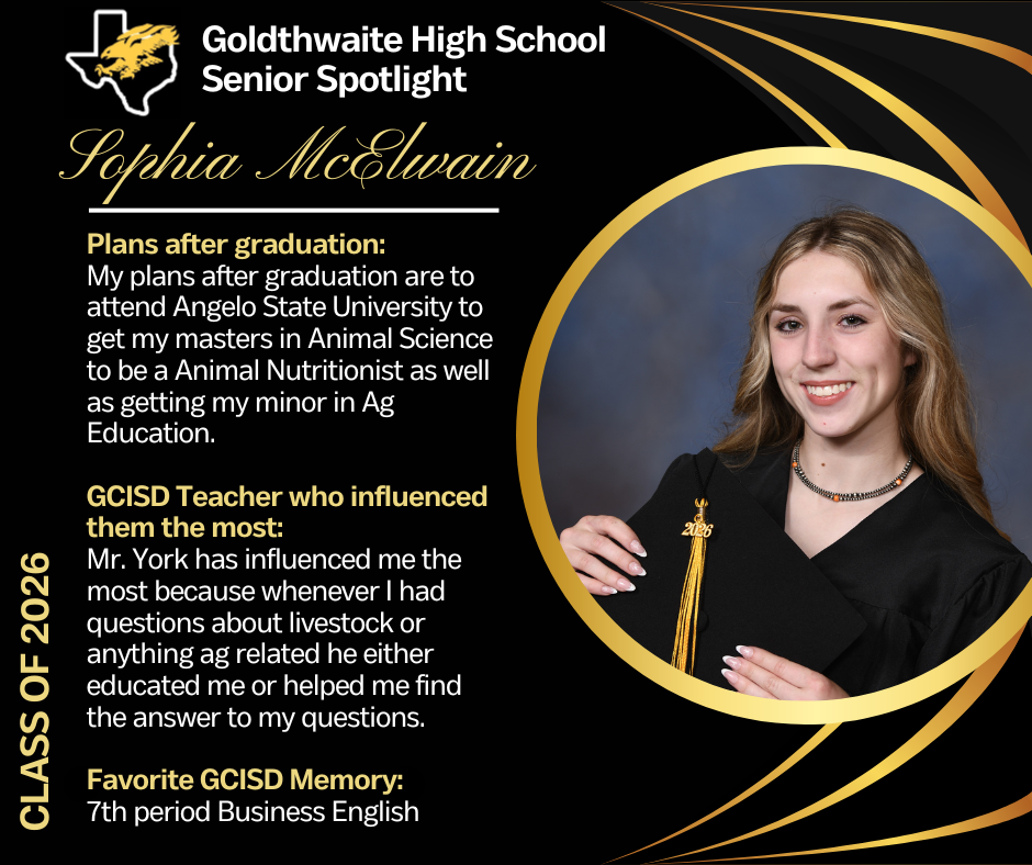 Senior Sophia McElwain
