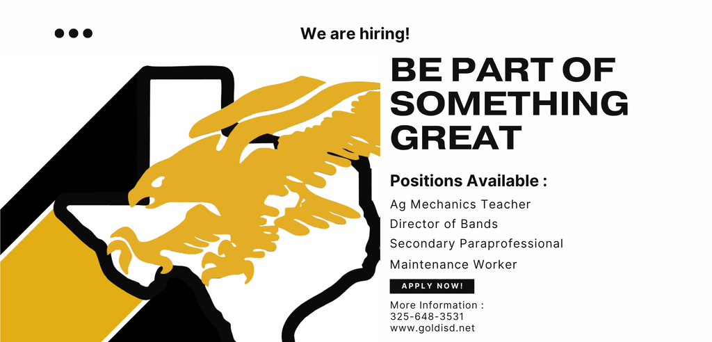 We are hiring!