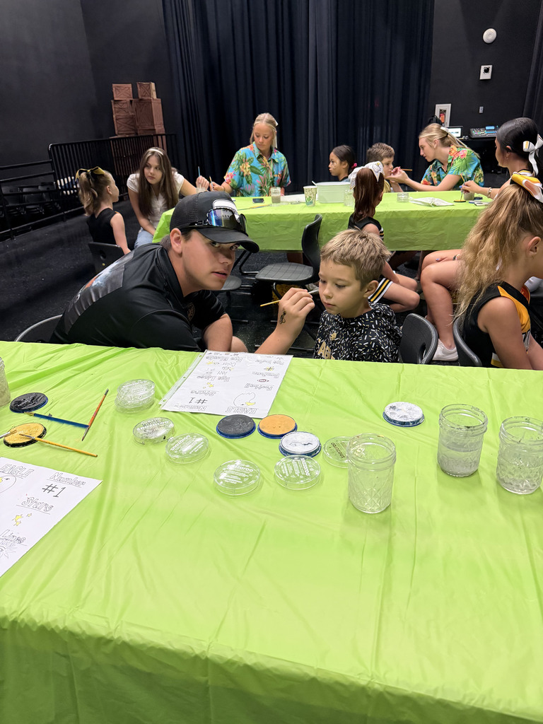 NHS face painting at GES