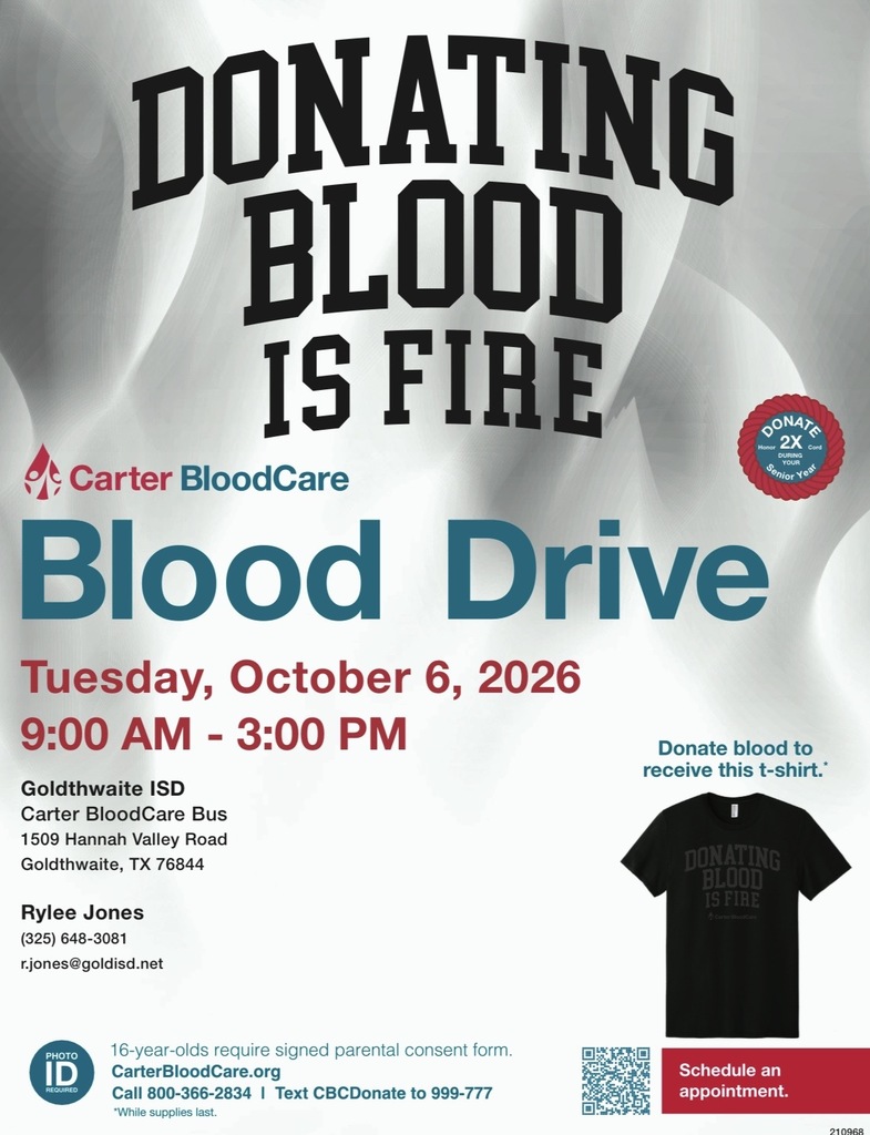 blood drive October 6th