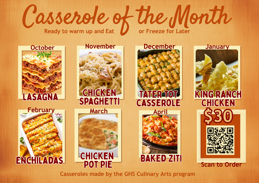 Casserole of the Month