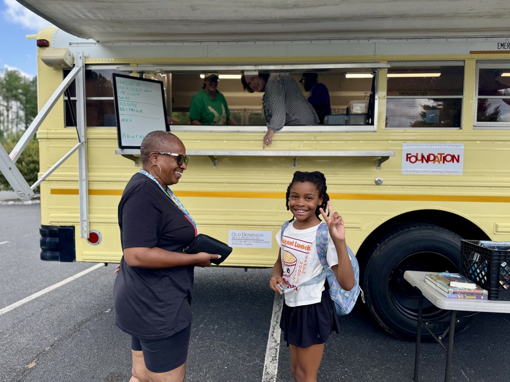 Family ordering at the Sunshine Food Bus