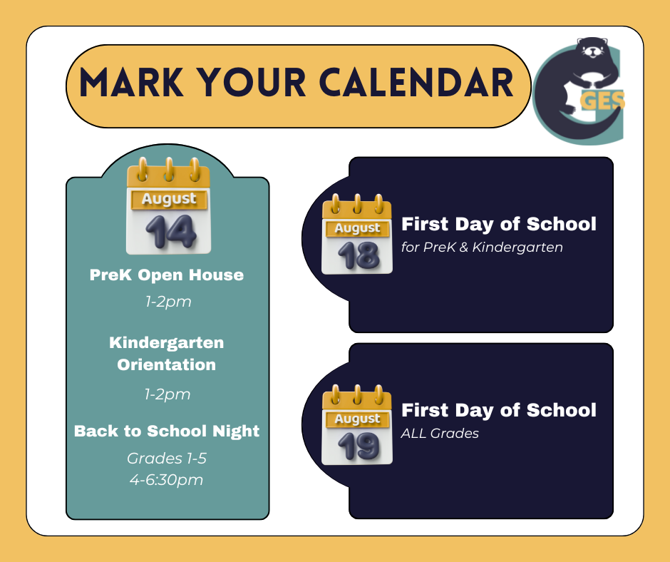 Mark Your Calendar