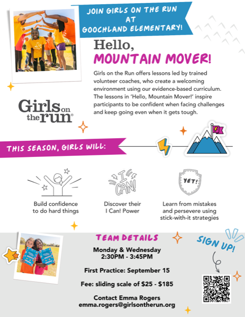 GOTR Goochland ES Flyer Pic