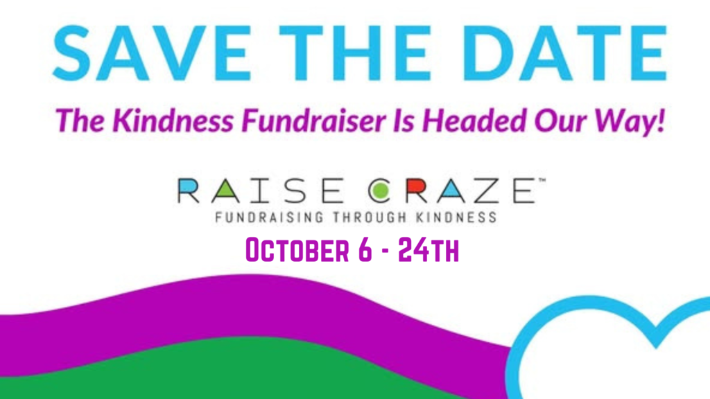 SAVE THE DATE #2  Raise Craze Fundraiser Social Media Announcement