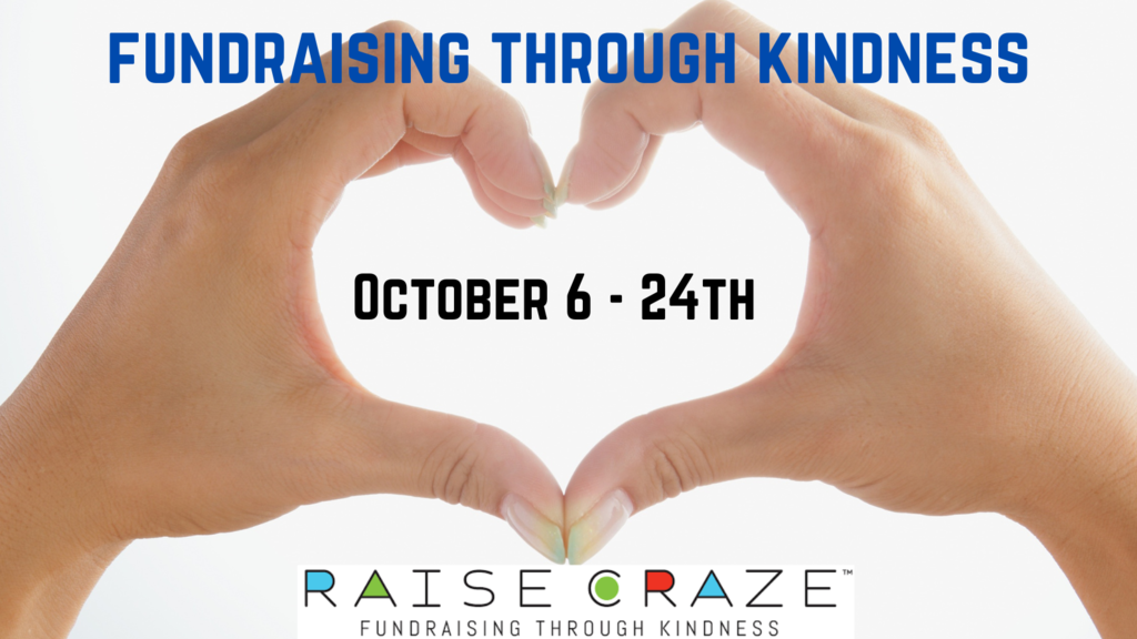 SAVE THE DATE #4 Raise Craze Fundraiser Social Media Announcement