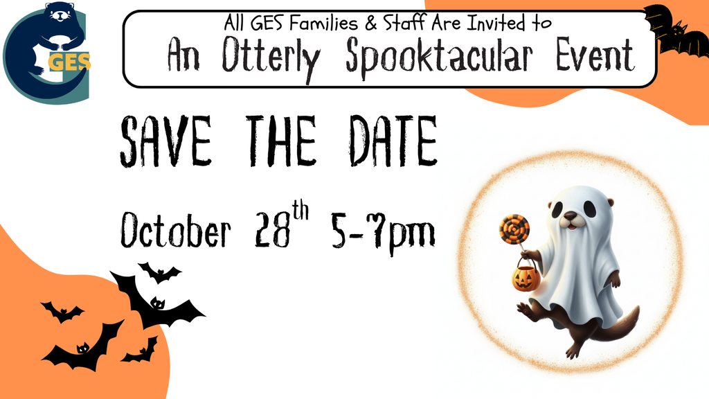 SAVE THE DATE #3 Otterly Spooktacular Social Media Graphic 2025