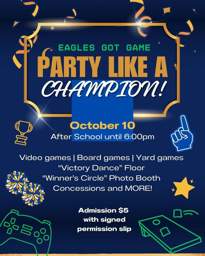 Party Like A Champion Flyer