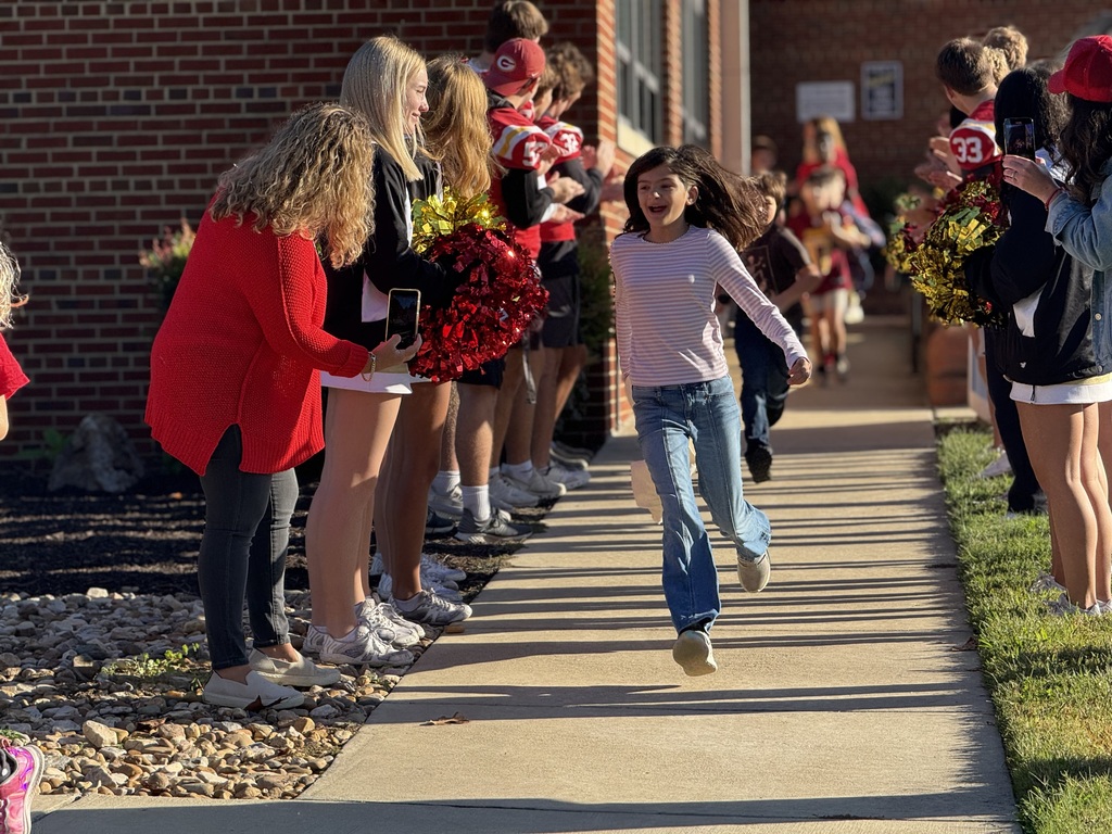 students running