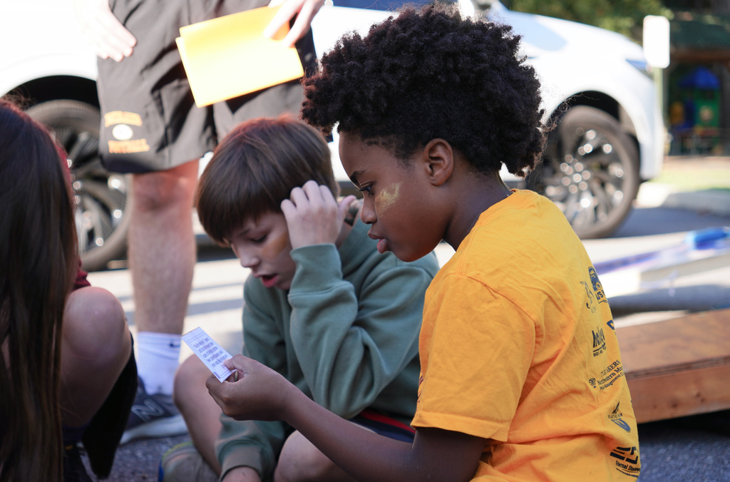 Students figuring out word problems