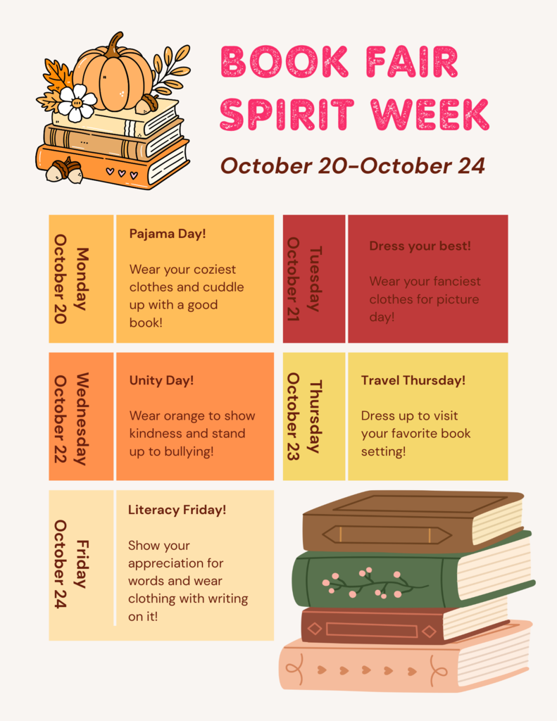 Book Fair Spirit Week