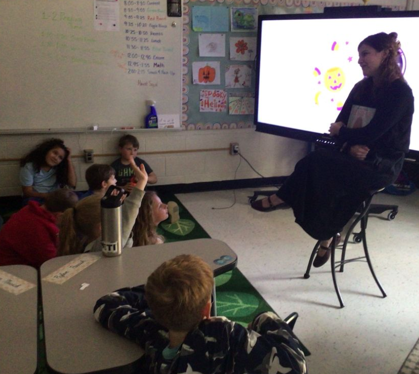 Ms. Fletcher and 3rd grade