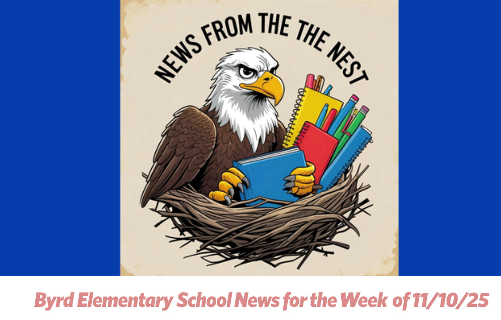 News from the Nest for the week of 11/10/25