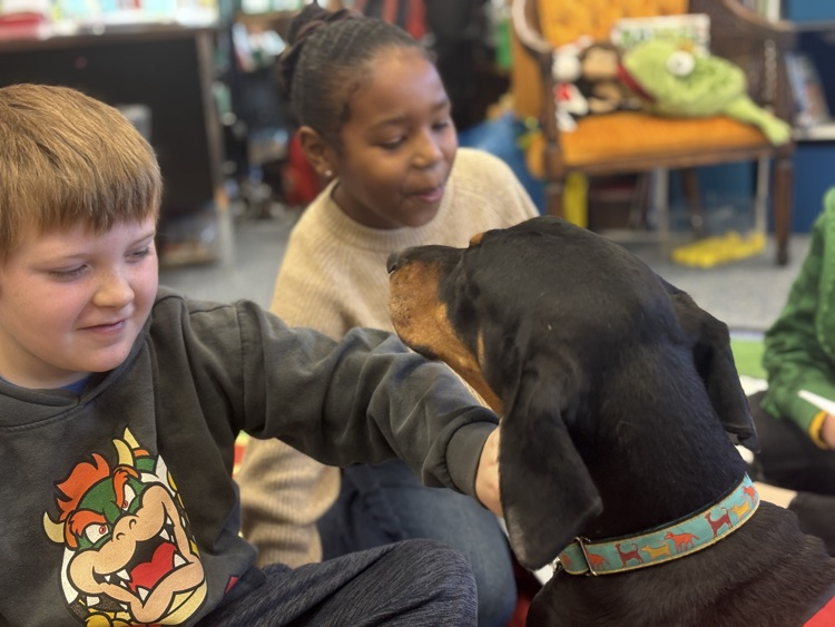 Pi is an expert at listening to stories!