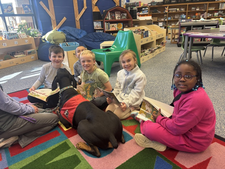 Reading is even more fun with a dog!