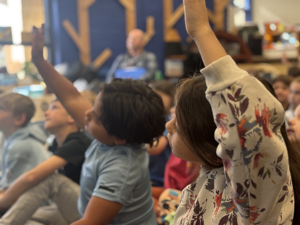 Our students had so many questions!