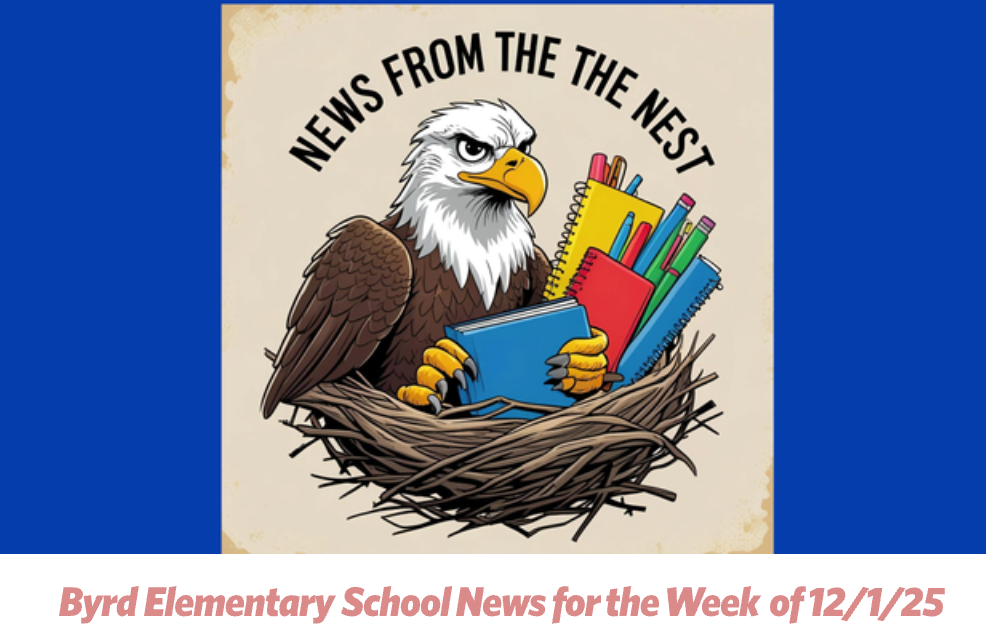News from the Nest for the Week of 12/1