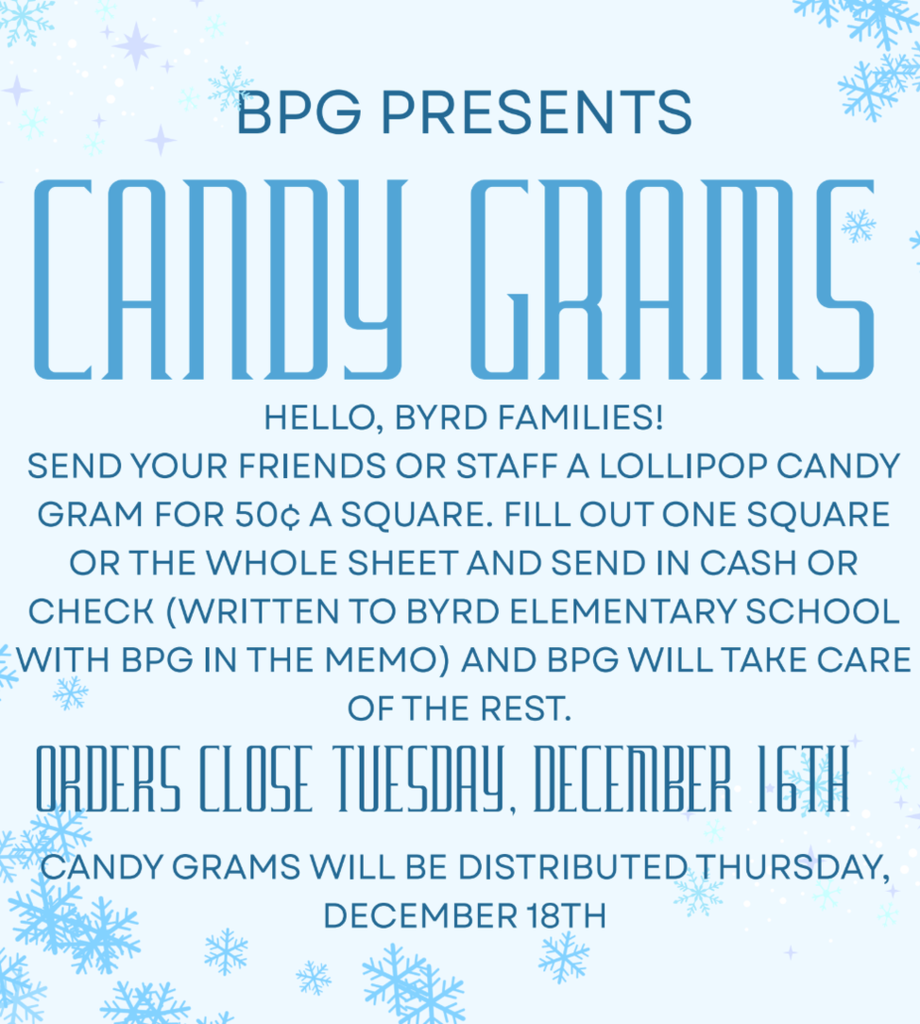 Candy Gram inforamtion