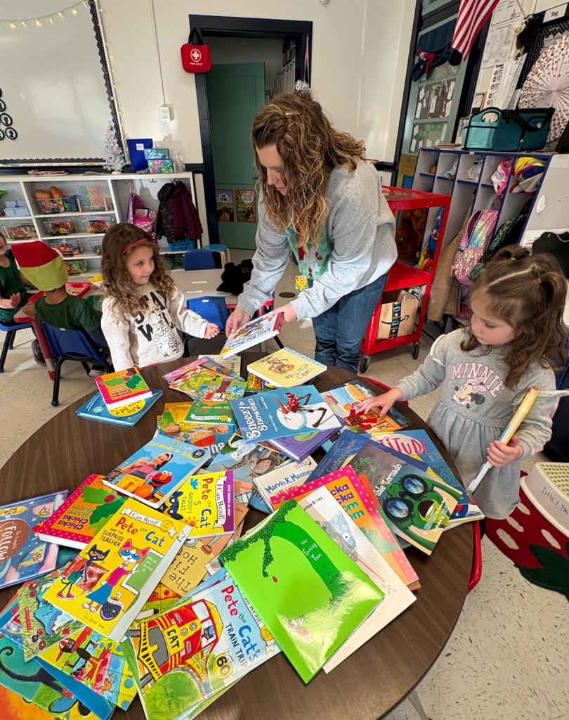 Students loved getting to pick from these amazing titles!