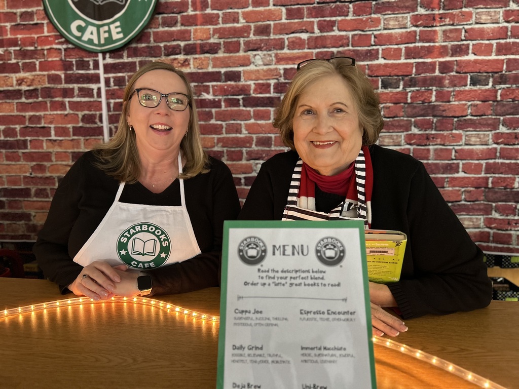 Mrs. Allen and Mrs. Robinson at Starbooks Cafe