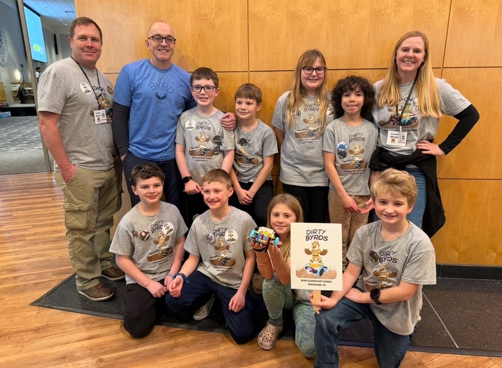 Team picture with Mr. Miller.