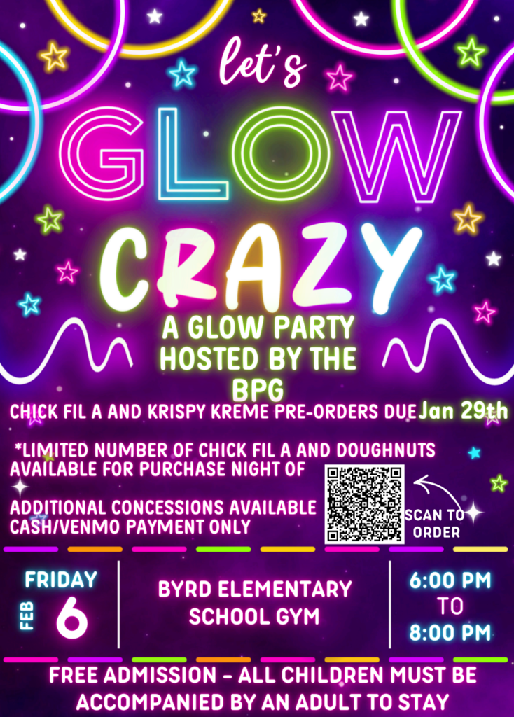 Glow Dance Flyer