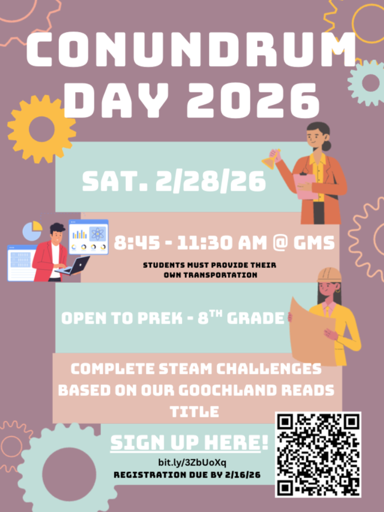 2026 Conundrum Day Flyer
