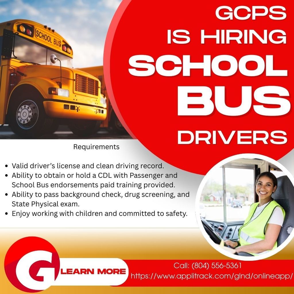 Hiring Bus Drivers Flyer