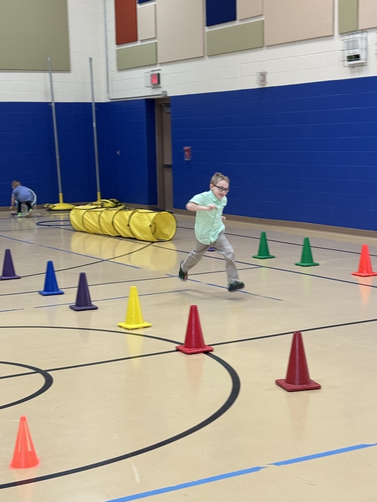 More literacy obstacle course fun!