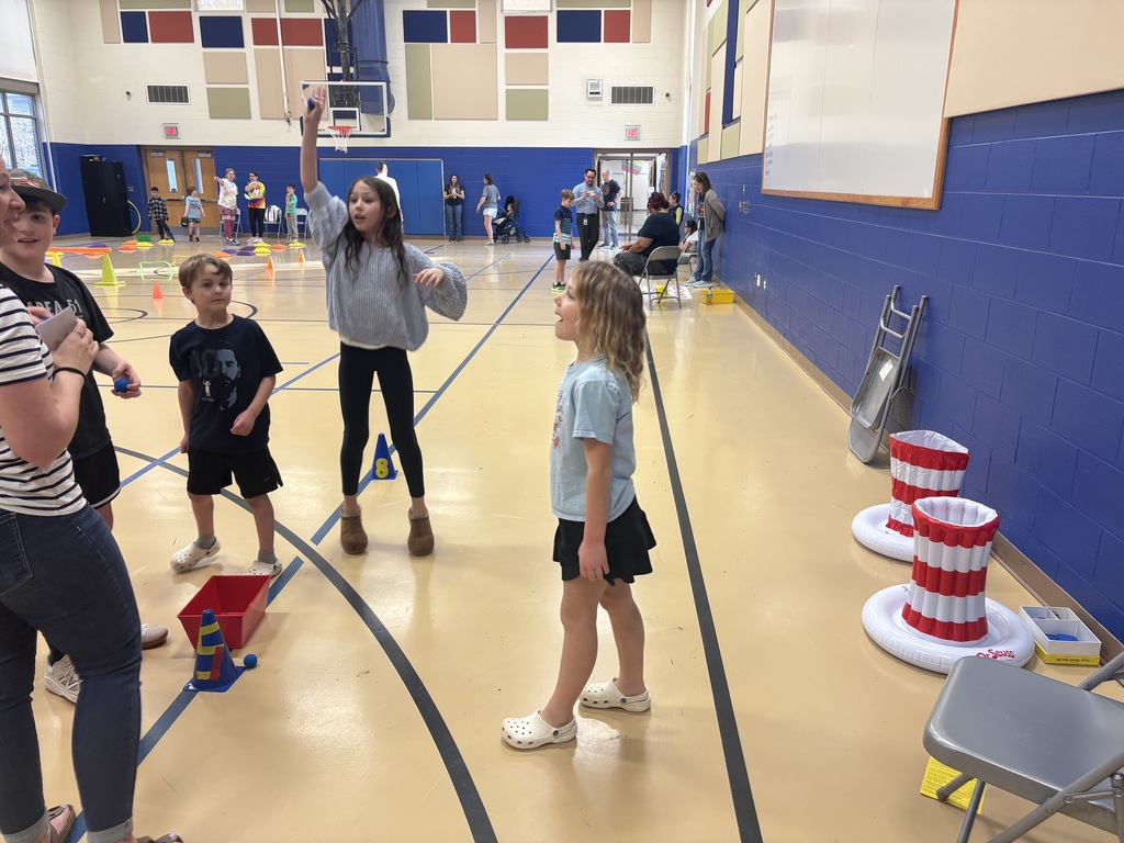 There was some friendly competition playing literacy games!