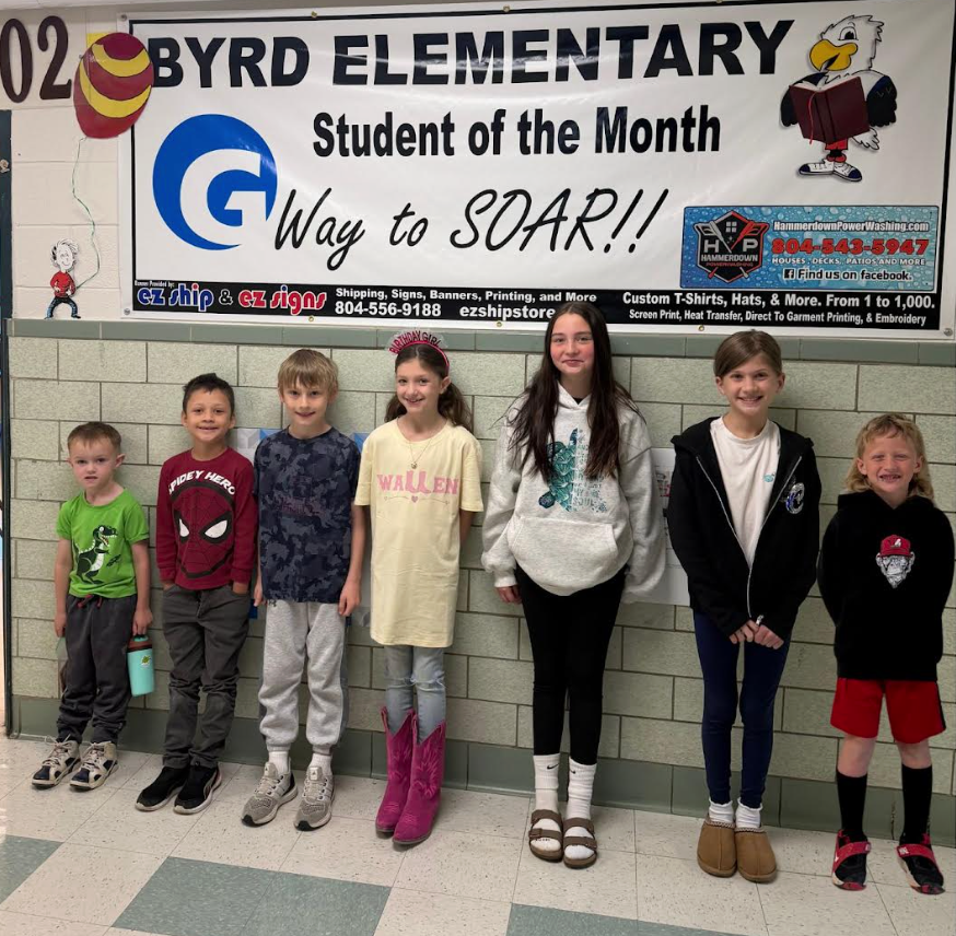 Way to go Students of the Month!
