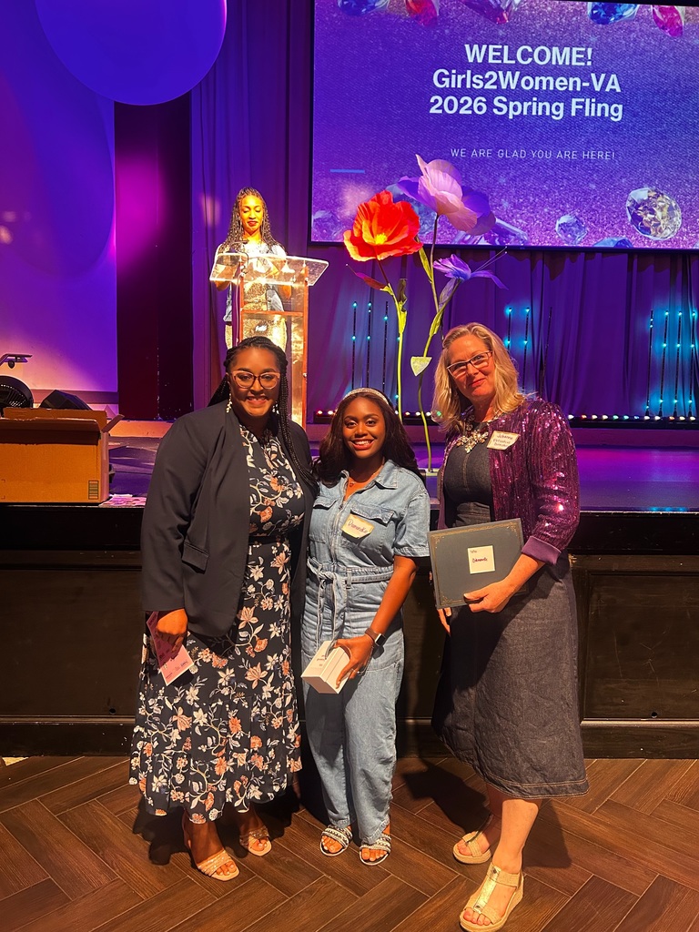 Ms. Montgomery, Ms. Tynes, and a representative from Girls2Women
