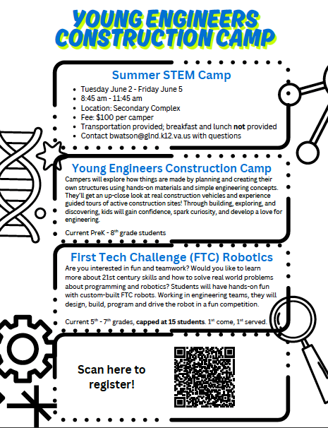 STEM Camp Flyer