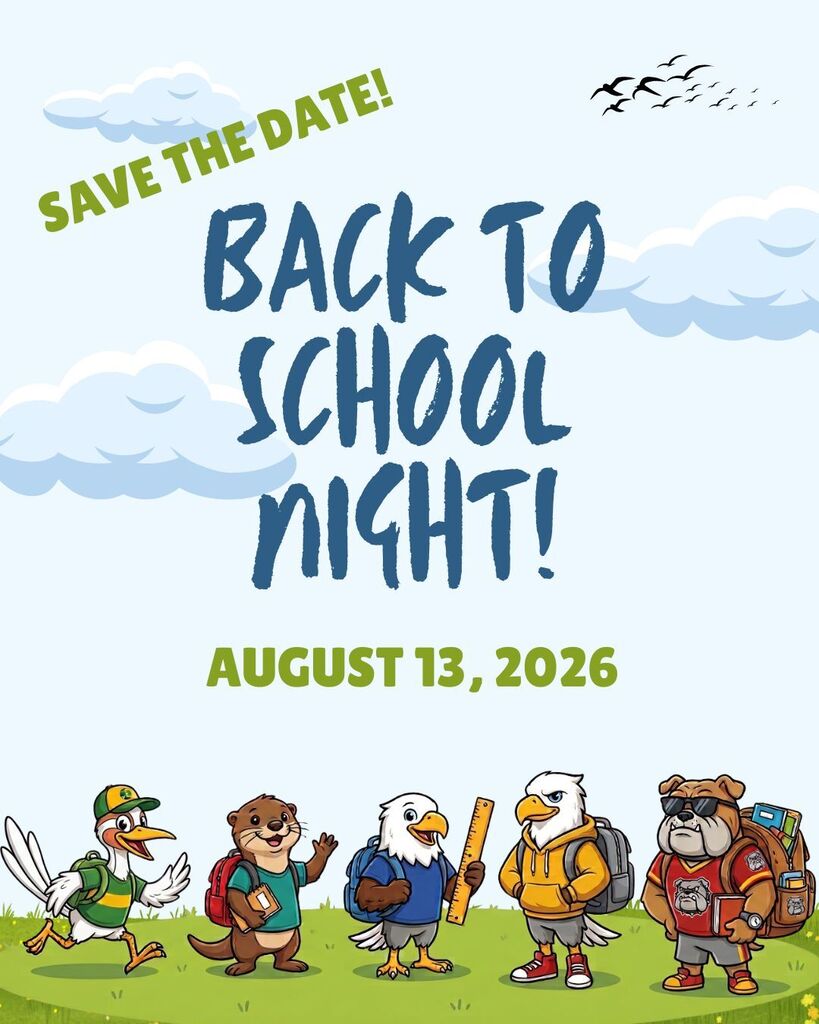 back to school night graphic