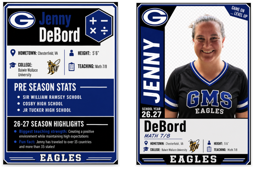 Jen DeBord Player Card