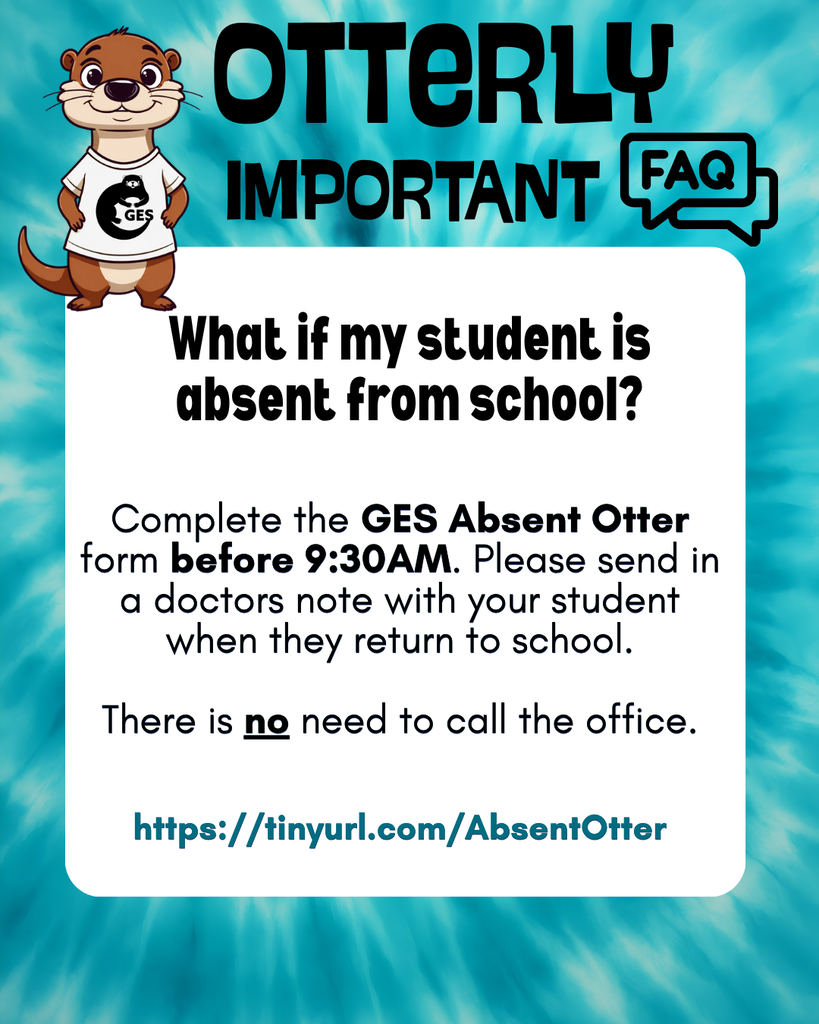 Absent Otter Form for all Student Absences