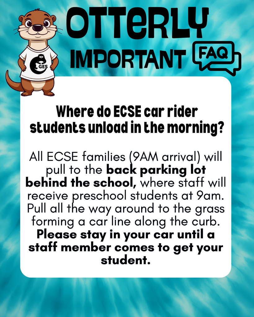 ECSE Morning Drop Off