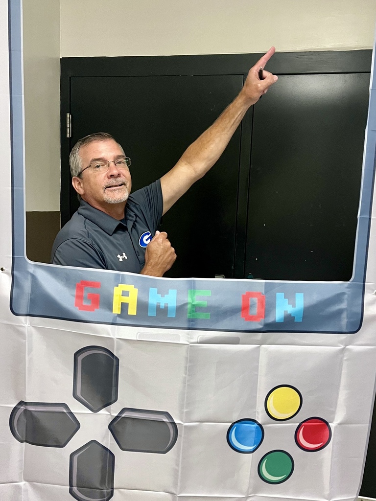 Mr. Summitt at the Game On photo booth