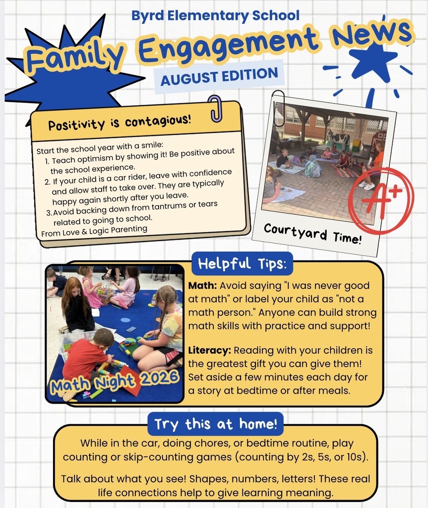 Family Engagement News August Edition