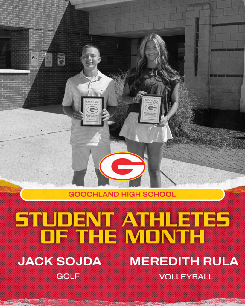Student athletes of the month 8/26