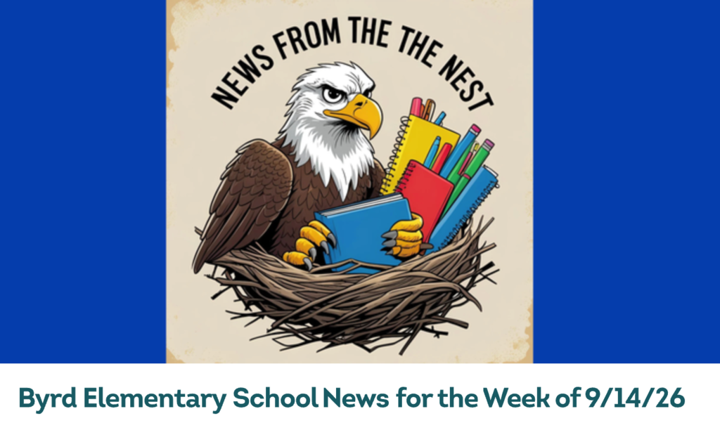 News from the Nest for the week of 9/14/26