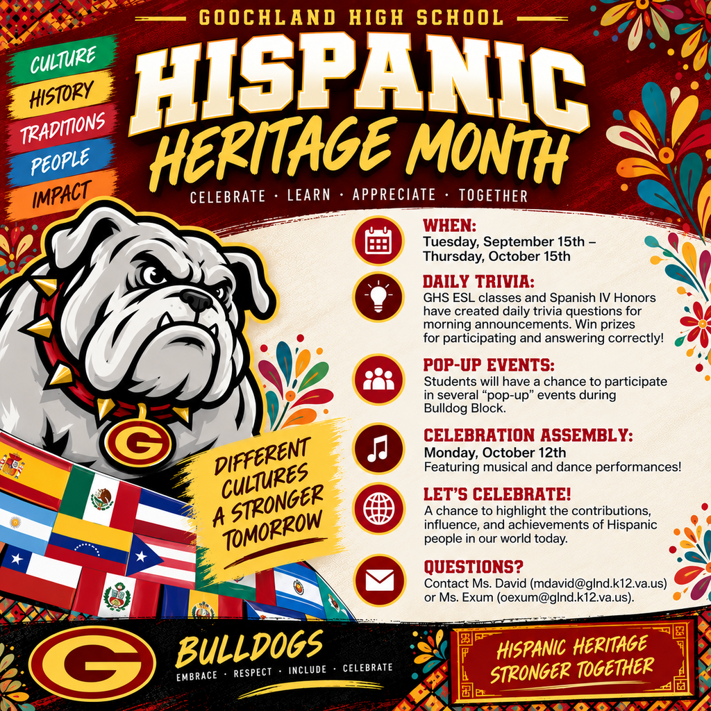 Hispanic heritage month graphic