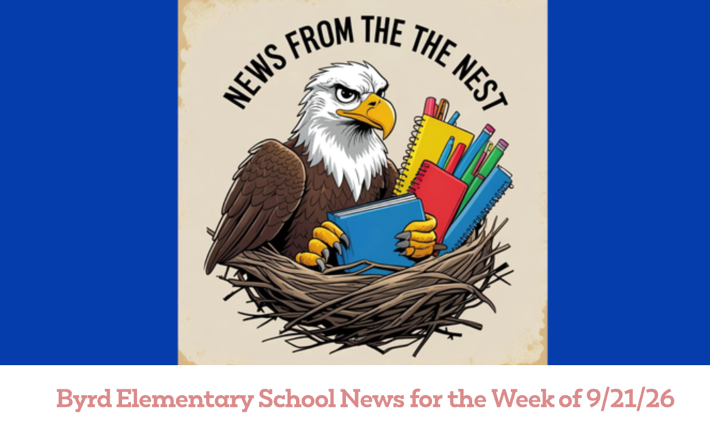 Checkout our News from the Nest for the week of 9/21/26