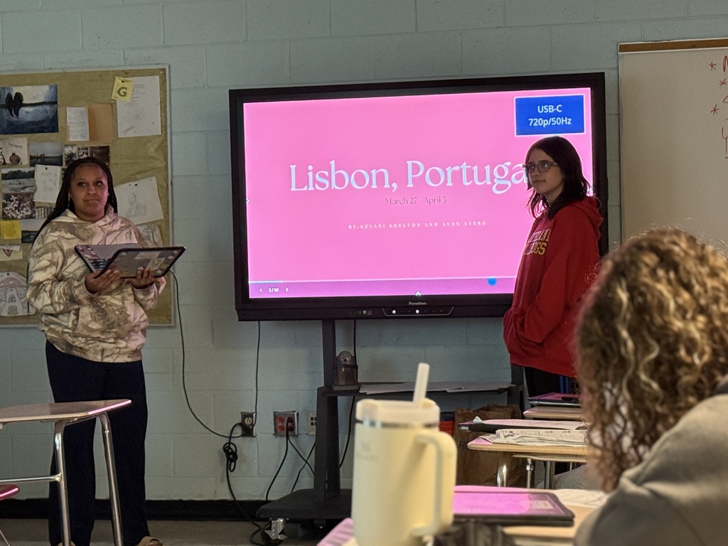 Students planning a trip to Lisbon, Portugal